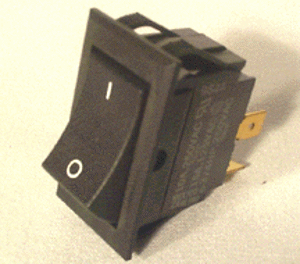 Picture of SWITCH, ROCKER, 250V, 10A, MARKED LOAD