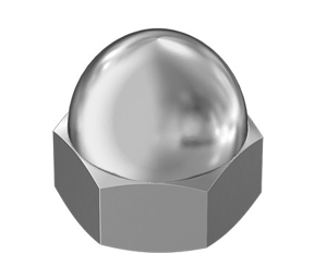 Picture of NUT, 8-32, HEX CAP, DISTORTED THREAD, S/S