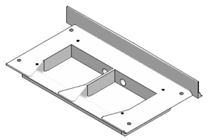 Picture of MOUNT, EAC COVER, W/DRIP LIP