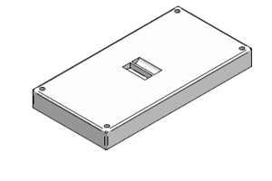 Picture of COVER, EAC CONTACT BOARD, PLASTIC