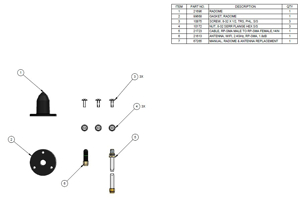Picture of KIT, RADOME & ANTENNA REPLACEMENT
