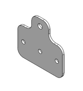Picture of SPACER, EAC LED, CNTRL PNL, VH FRYERS