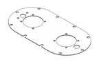 Picture of GASKET, MANIFOLD INTAKE, GBF80G