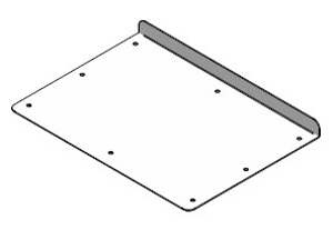 Picture of PLATE, BLANK, NO RECEPTACLE, GVH