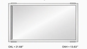 Picture of DOOR, LEFT, MIRROR, LED, GHM8