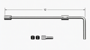 Picture of DRAIN VALVE HANDLE, GEF, REPLACEMENT, ASSY